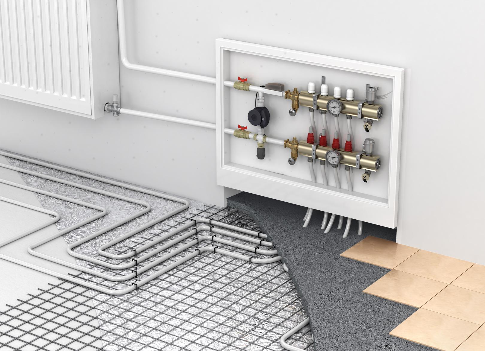 chauffage installation Courtry